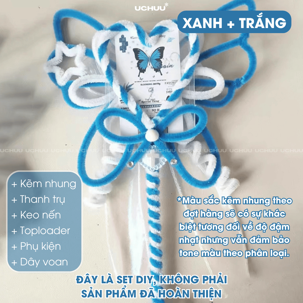 Gậy Thẻ Bo Góc