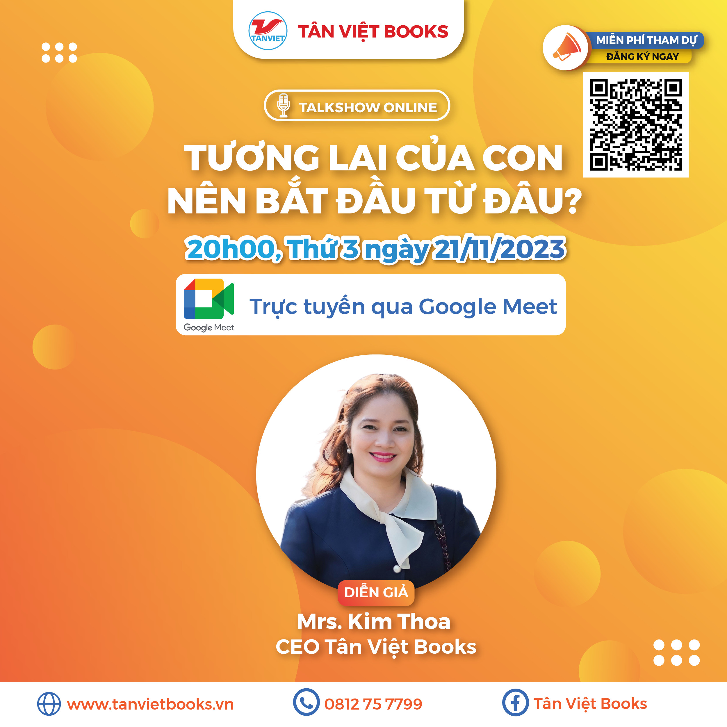 [Talkshow Online] Tương lai của con nên bắt đầu từ đâu?