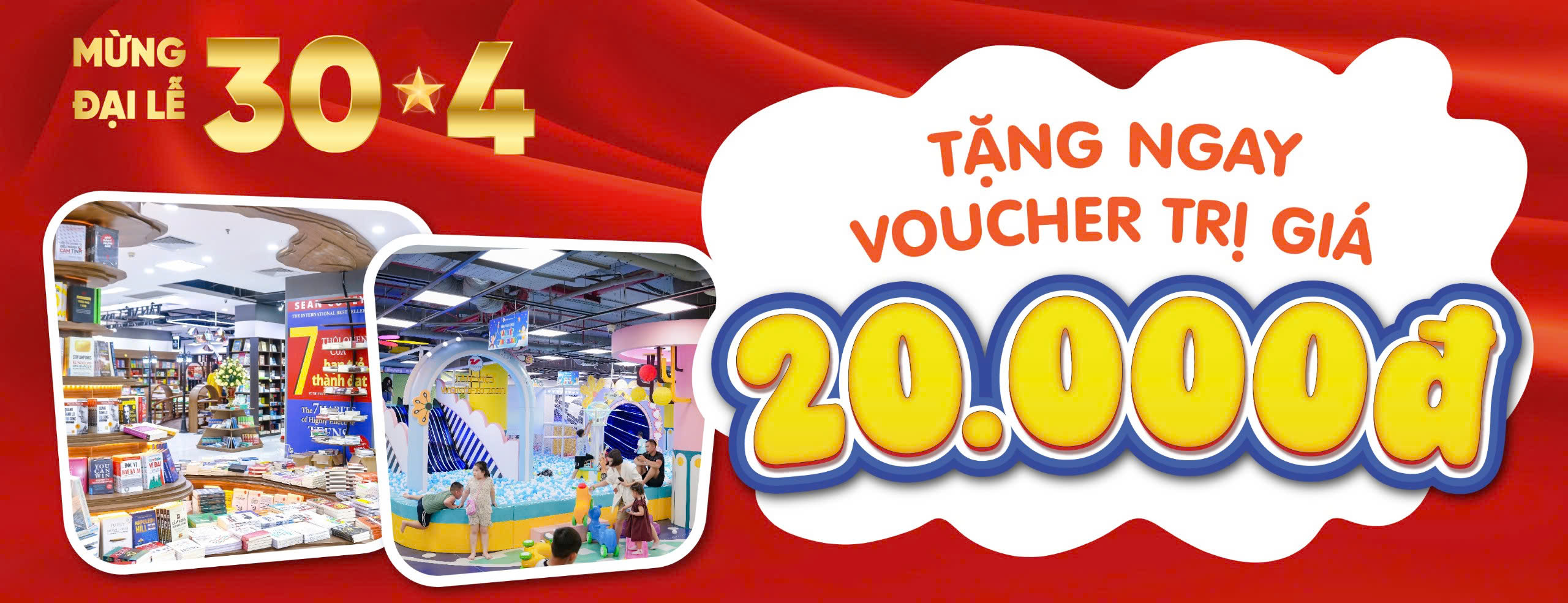 Đại tiệc khuyến mãi chào mừng 30/4
