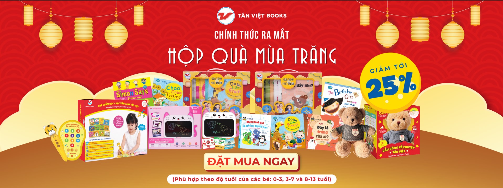 HỘP QUÀ TẶNG MÙA TRĂNG 2024 - TÂN VIỆT BOOKS