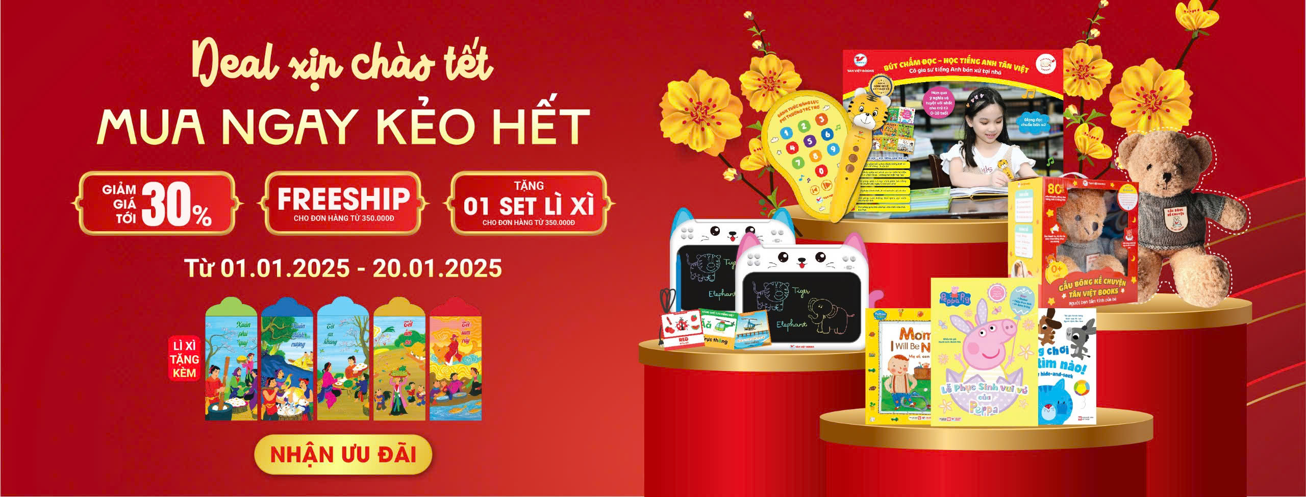 DEAL XỊN CHÀO TẾT - MUA NGAY KẺO HẾT