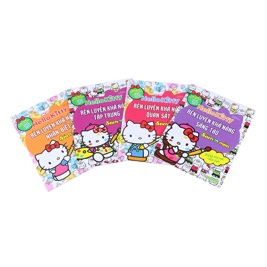 99+ Mẫu tranh tô màu Hello Kitty đáng yêu dành cho bé tập tô