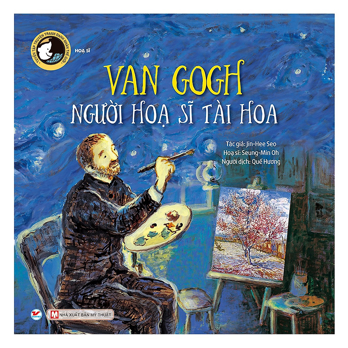 Tập Truyện Tranh Danh Nhân TG VAN GOGH người họa sĩ tài hoa