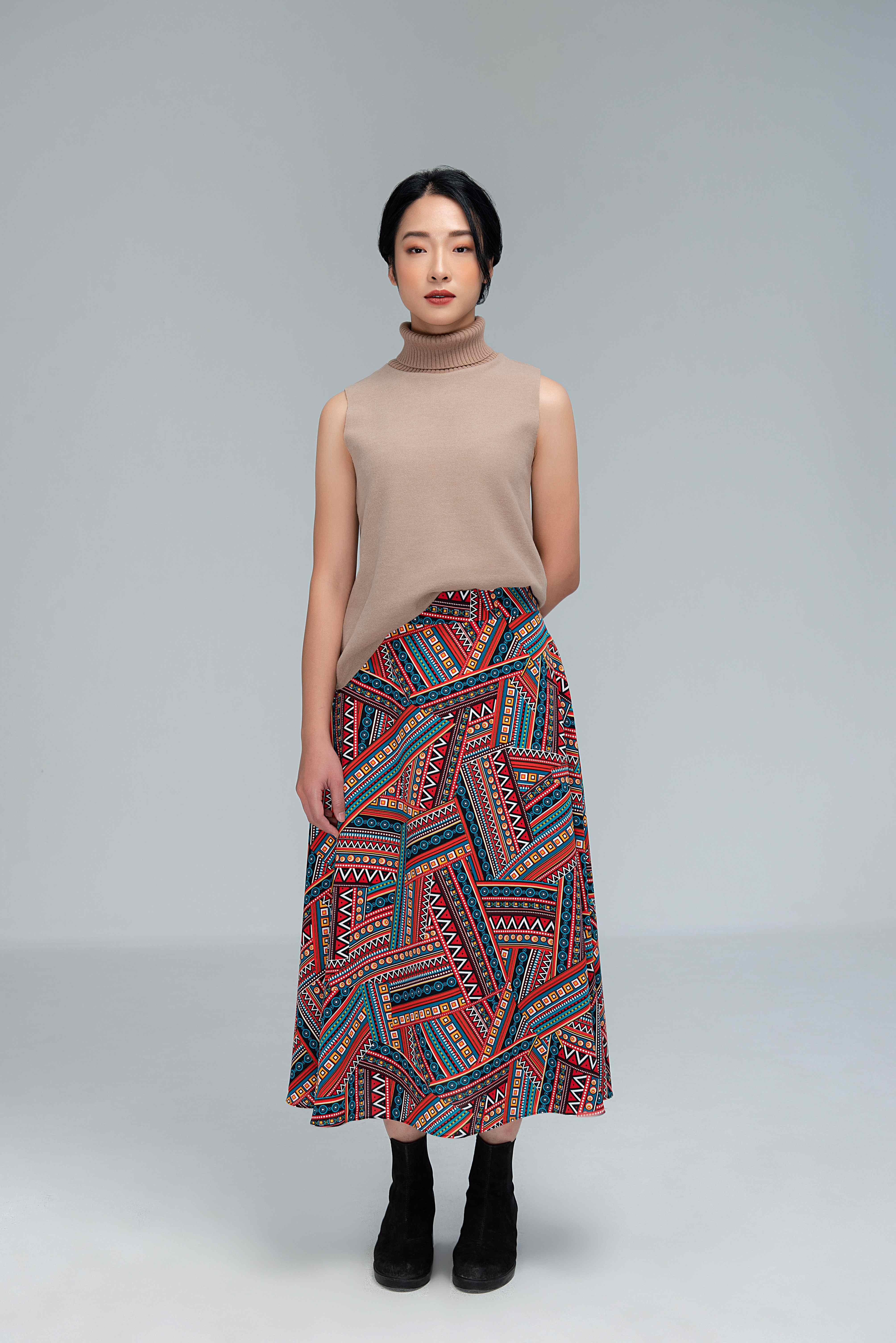 Váy Maxi Thổ Cẩm Đi Biển MAICHI050 | Shopee Việt Nam