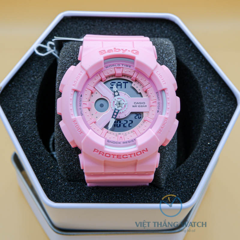 CASIO BABY-G BA-110-4A1DR - NỮ - 43.4MM CHÍNH HÃNG