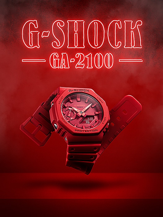CASIO G-SHOCK GA-2100-4ADR - NAM - PIN - 45.4MM