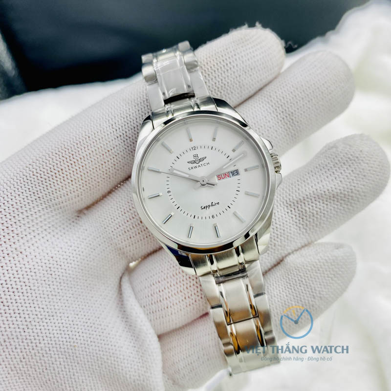 ĐỒNG HỒ SRWATCH SL1901.1102TE - NỮ - QUARTZ (PIN) - MẶT ĐỒNG HỒ 30MM - KÍNH SAPPHIRE | MỚI