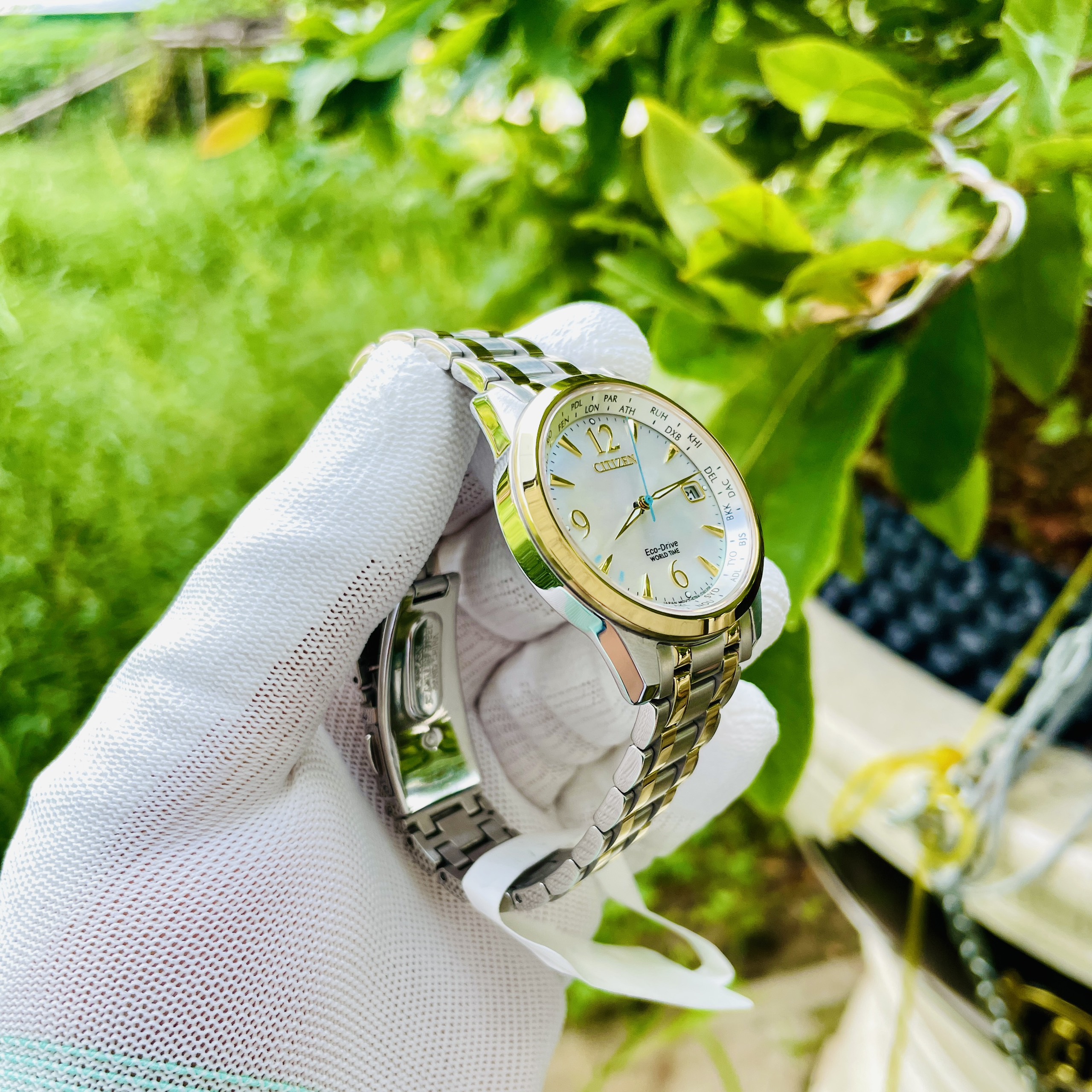 ĐỒNG HỒ CITIZEN ECO-DRIVE FC8004-54D NỮ PIN (NĂNG LƯỢNG ÁNH