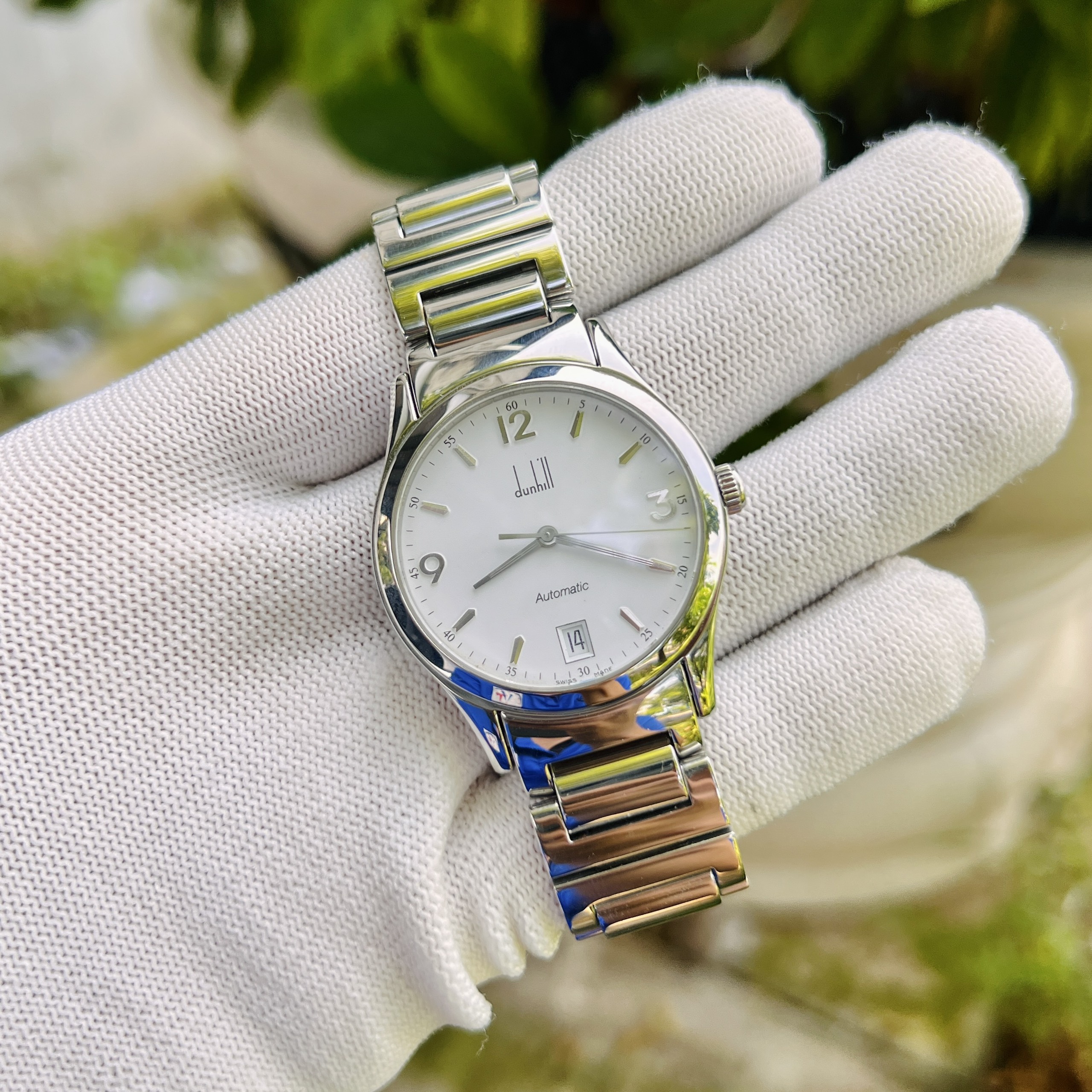 ĐỒNG HỒ DUNHILL - NAM - AUTOMTATIC (CƠ) - SIZE 34MM - KÍNH KHOÁNG CỨNG | QSD