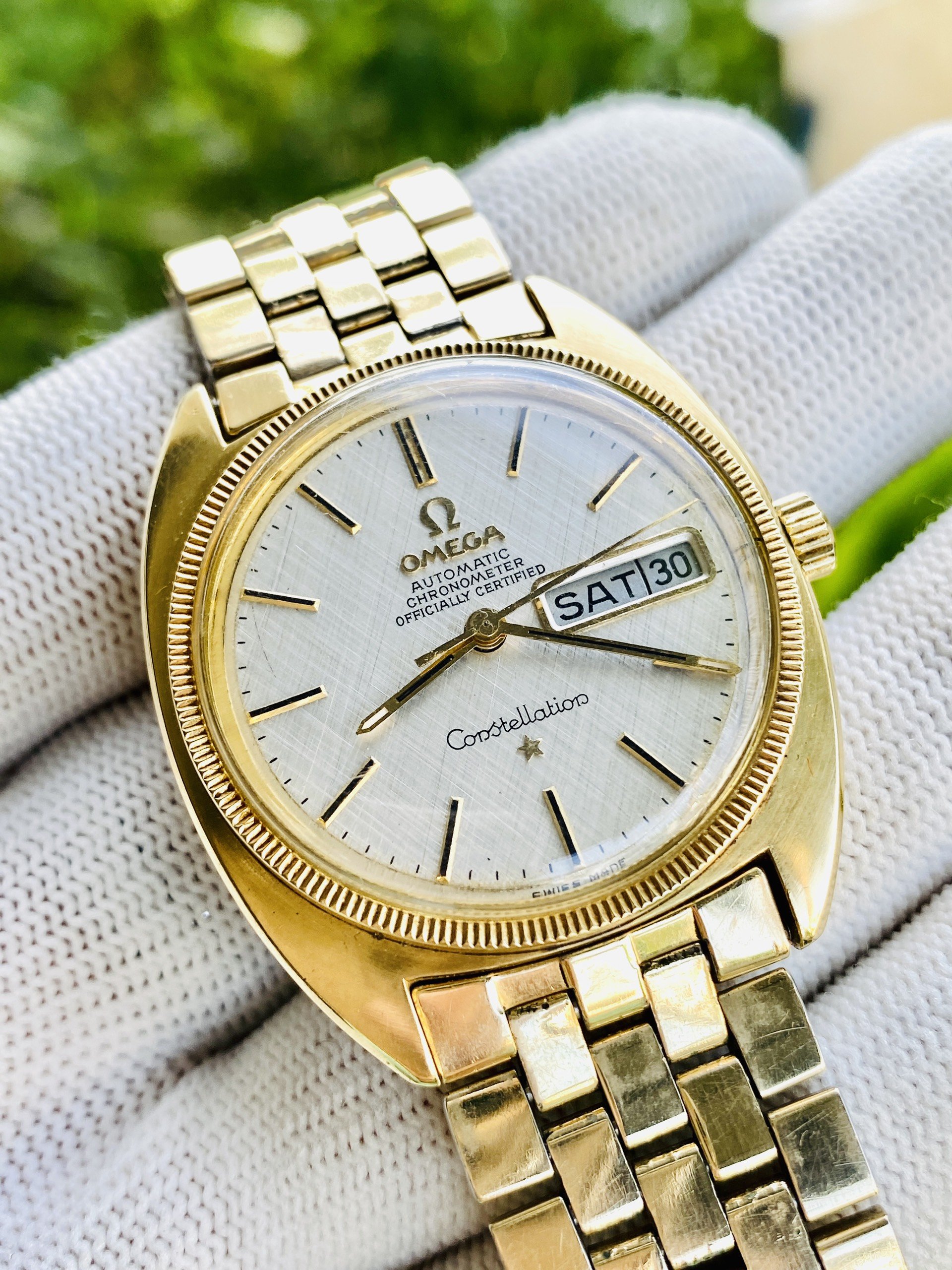 ĐỒNG HỒ VINTAGE OMEGA OMEGA CONSTELLATION 4300 - AUTOMATIC - DEMI - NGUYÊN ZIN THỤY SĨ