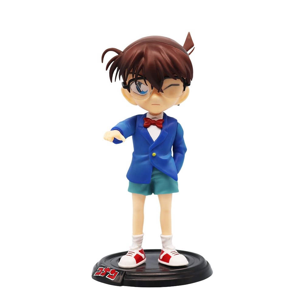 Mô Hình Thám Tử Lừng Danh Conan Dáng Đứng Chỉ Tay Cao 20cm - nặng 200gram , Figure Conan - Nobox - K60-T1-S9