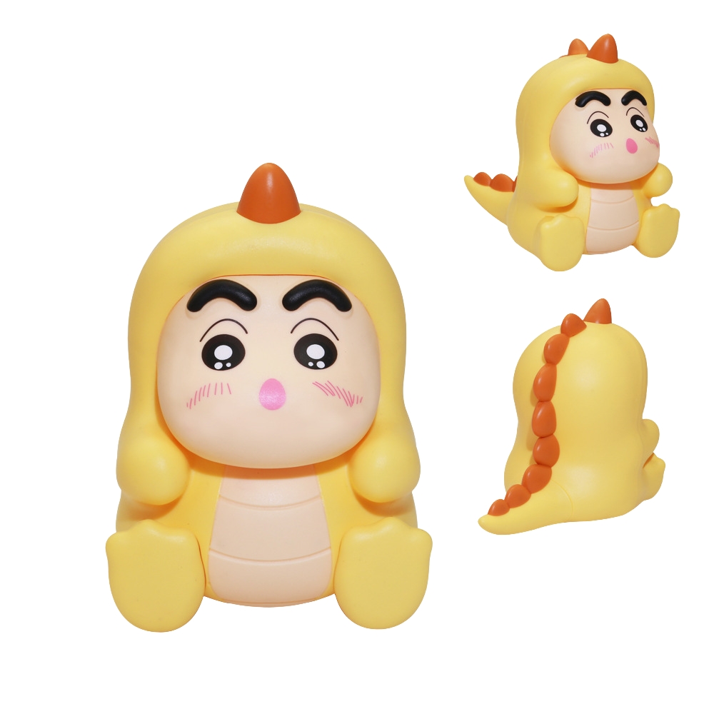 Hàng Rỗng Nhẹ - Mô Hình Shin khủng long vàng - Cao : 12.5cm - Nặng ...