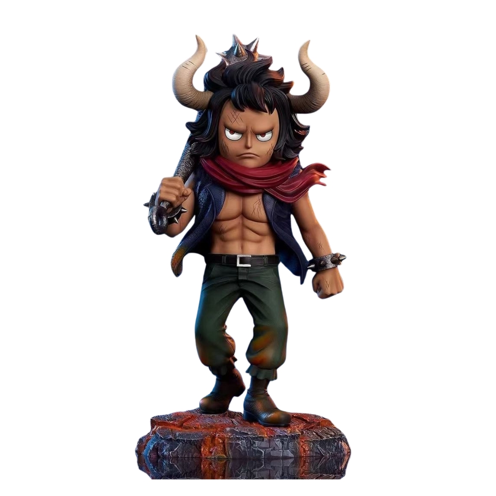Mô Hình OnePiece Kaido dạng lai rồng trặng thái chiến đấu - Cao 26cm - nặng 1.7kg - Figure OnePiece - Hộp Carton -  K19-T3-S9