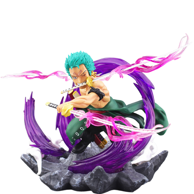 Mô hình đồ chơi Zoro: Bạn muốn tìm kiếm đồ chơi mới về nhân vật Zoro trong One Piece? Hãy thử mô hình Zoro, các bộ phận linh hoạt và chi tiết giống y hệt như bản gốc trong anime sẽ cho phòng của bạn một cái nhìn sinh động.