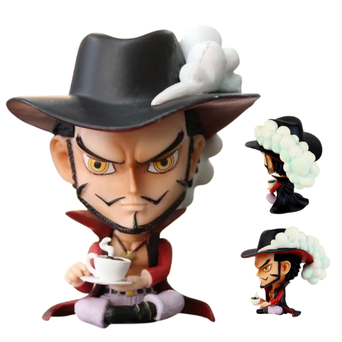 Các fan One Piece nhớ chú ý đến đồ chơi của Mihawk Mắt Diều Hâu. Được sản xuất với chất liệu cao cấp, đồ chơi này rất thích hợp cho các fan đam mê One Piece cũng như những người yêu thích thiết kế tinh tế.