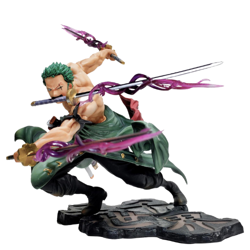 Mô Hình One Piece Zoro đứng cool ngầu 2 đầu 3 kiếm 3 haki ASL Shop Mô Hình  - MixASale