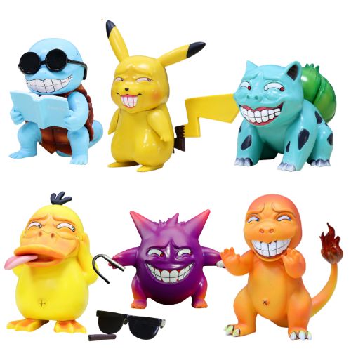 Bộ 6 mô hình Pokémon Pikachu