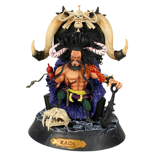 Mô hình Tứ Hoàng Kaido ngồi ghế là một sản phẩm độc đáo và thú vị cho các fan của One Piece. Với tính năng có thể ngồi trên bàn làm việc của bạn hoặc kệ sách, mô hình Kaido sẽ giúp cho không gian của bạn trở nên sinh động và đầy sắc màu. Ngoài ra, mô hình này được thiết kế với hộp màu tuyệt đẹp làm cho nó trở thành món quà tặng lý tưởng cho bạn bè và gia đình.