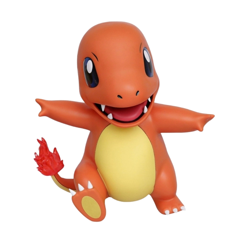 Hàng Loại 1 - Mô Hình POKEMON Charmander - Cao 38cm rộng 35cm - nặng 2kg5 - CÓ BOX - Pokemon - Bộ Pokemon - Có Vỏ Hộp màu -