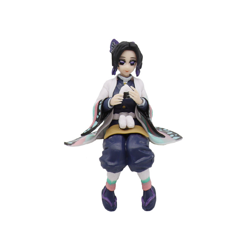Mô Hình Kimetsu No Yaiba Shinobu dáng ngồi cao 13cm - Figure Thanh gươm diệt quỷ - No Box - K1-T2-S12