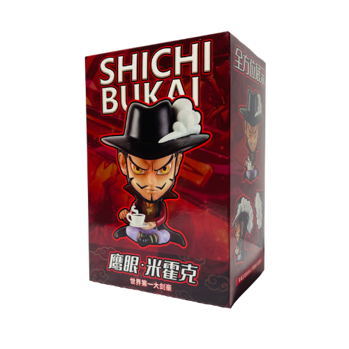 Mô hình đồ chơi - Mihawk Mắt Diều Hâu cực dễ thương - đồ chơi: Sản phẩm Mihawk Mắt Diều Hâu đồ chơi chắc chắn là một sản phẩm cực kỳ dễ thương và hấp dẫn mà bạn không thể bỏ qua. Với thiết kế độc đáo và hình ảnh sống động, sản phẩm này sẽ đưa bạn đến với thế giới One Piece đầy sáng tạo và thú vị.