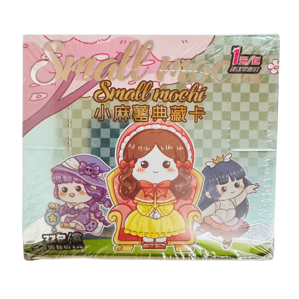 Pack anime thẻ Small mochi ( 32 Pack 1 hộp - 1 Pack có 5 thẻ ) - dài 14 - cao 13cm - Hộp màu - K31-T3-S4