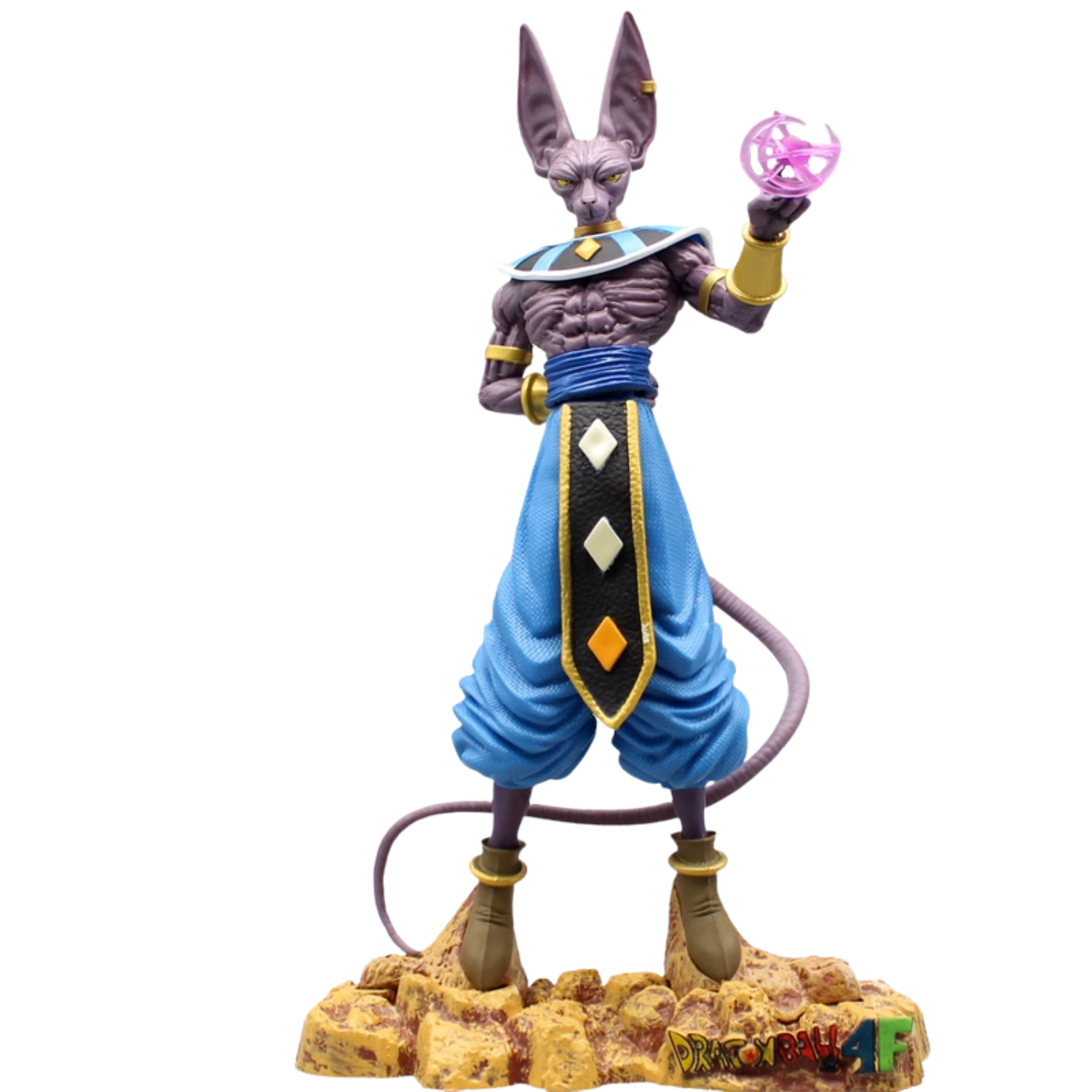 Mô Hình Đồ Chơi -  Thần Hủy Diệt Berus - Cao 31 - Nặng 500Gram - Có Hộp màu - DragonBall - K5-T3-S5
