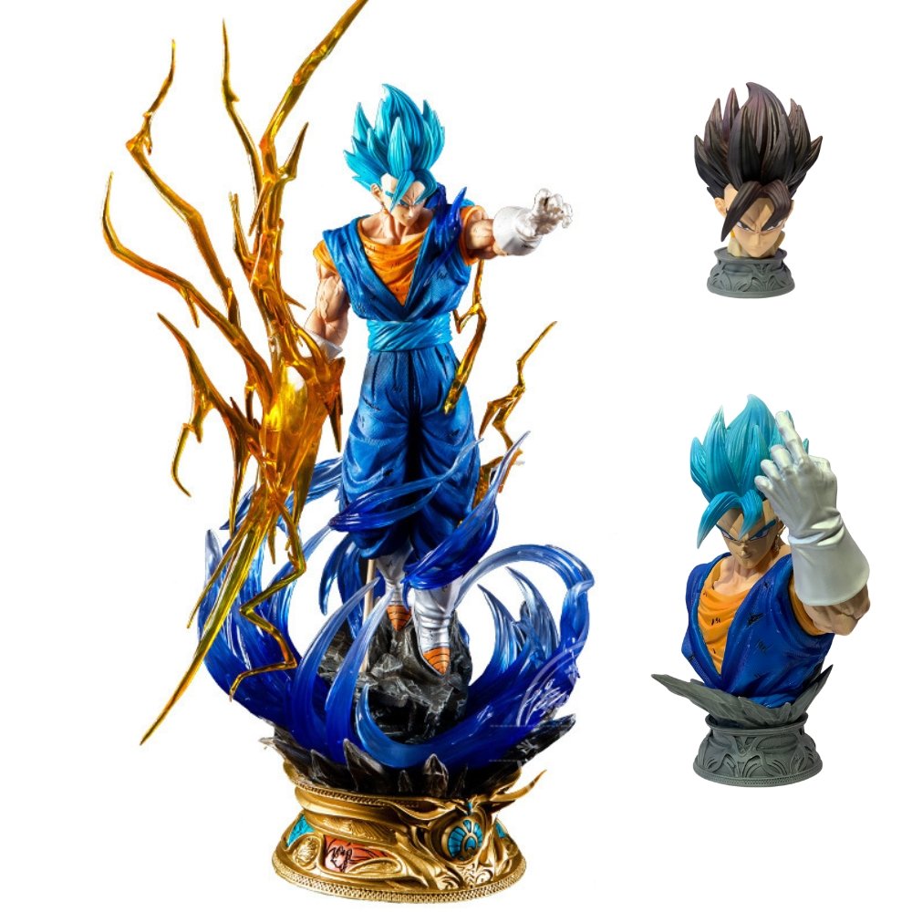 Mô hình vegeta bán thân 11 tóc đen  Marvelstore