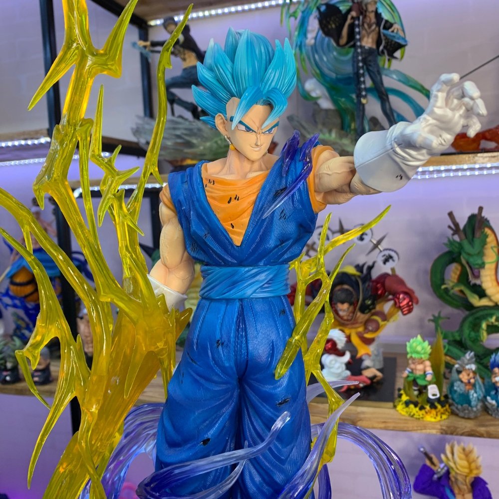 Mô Hình DragonBall Vegito siêu phẩm tặng kèm 1 bán thân cao 58cm  nặng 4kg   Figure DragonBall  Có Hộp màu