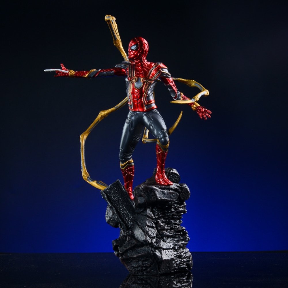 Mô Hình Avenger Người nhện Spider Man phóng tơ cao 23 cm nặng 430 ...