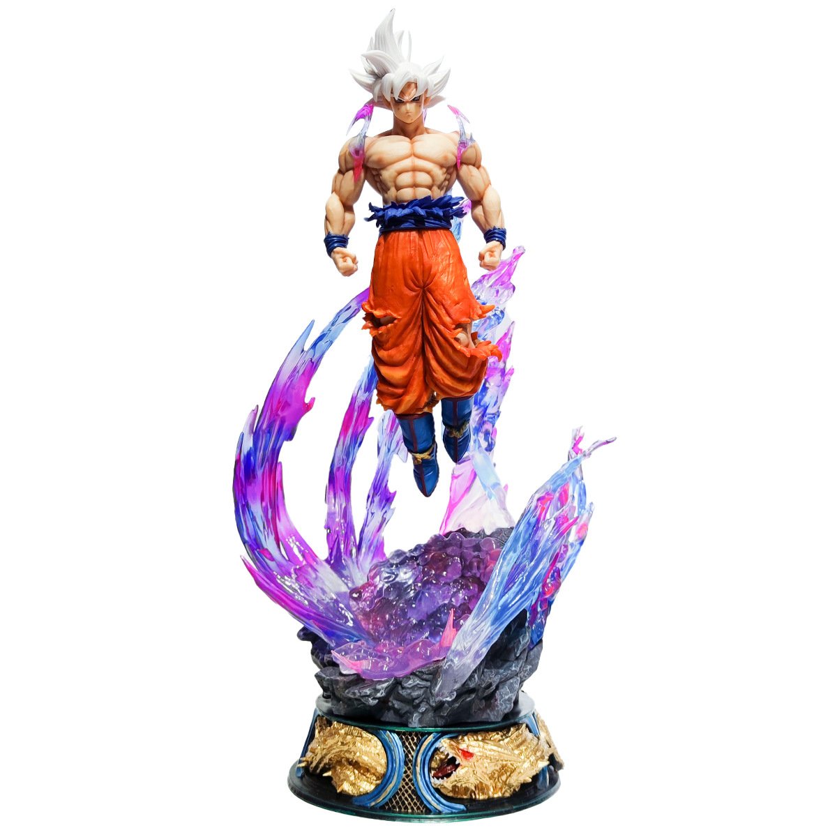 Hàng loại 1 - Mô Hình DragonBall Songoku vô cực 3 đầu thay thế cao ...