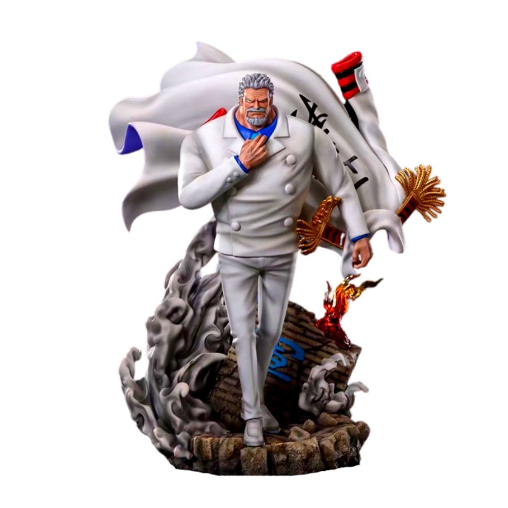 Mô Hình OnePiece Monkey D Garp dáng đứng siêu ngầu cao 44cm nặng 4600g   Figure OnePiece  có vỏ hộp màu