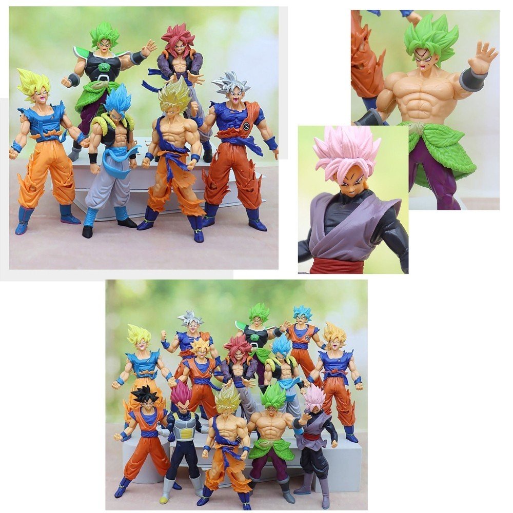 Mô hình DragonBall Songoku bản năng vô cực cao 18cm  Mô hình trang trí