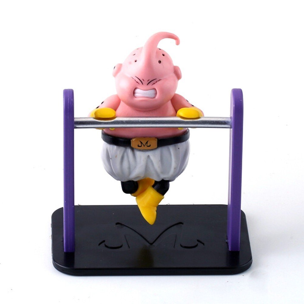 Mô Hình DragonBall MaBu lên xà siêu dễ thương cao 10cm - Figure DragonBall - No Box -K8-T2-S8