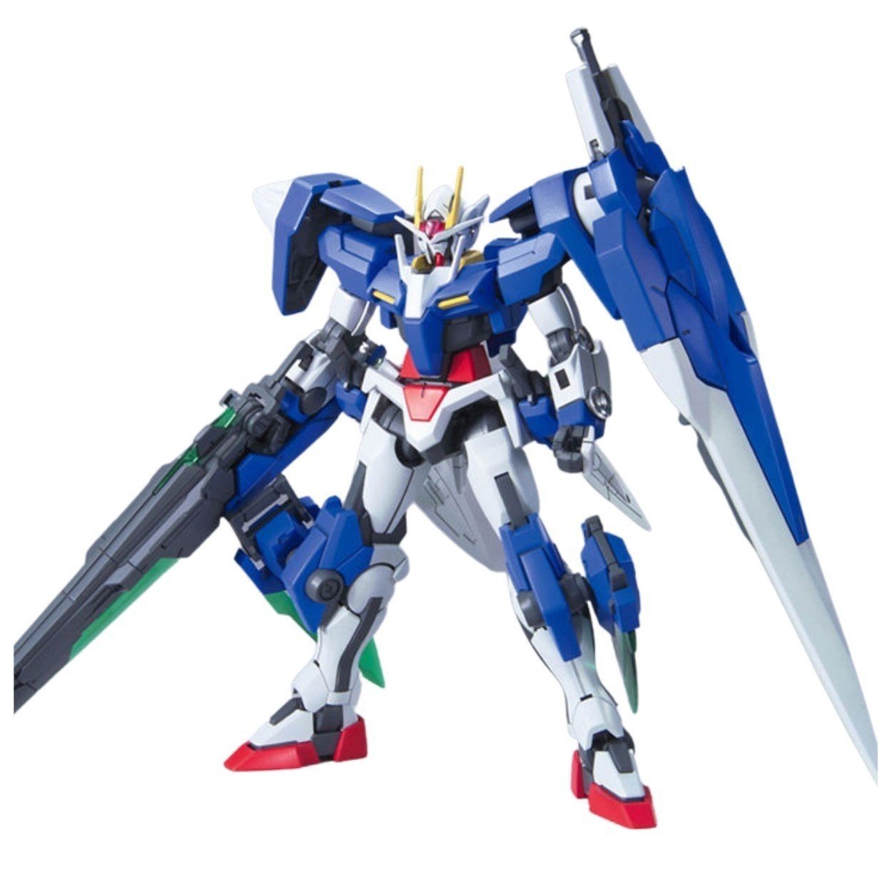 Mô hình GundamXG Gundam 00 Seven SWORDIG - Cao 18cm - nặng 150gram - Có BOX : box màu - SKU : 00-61- Figure Gundam - Có hộp màu - K30-T4-S10