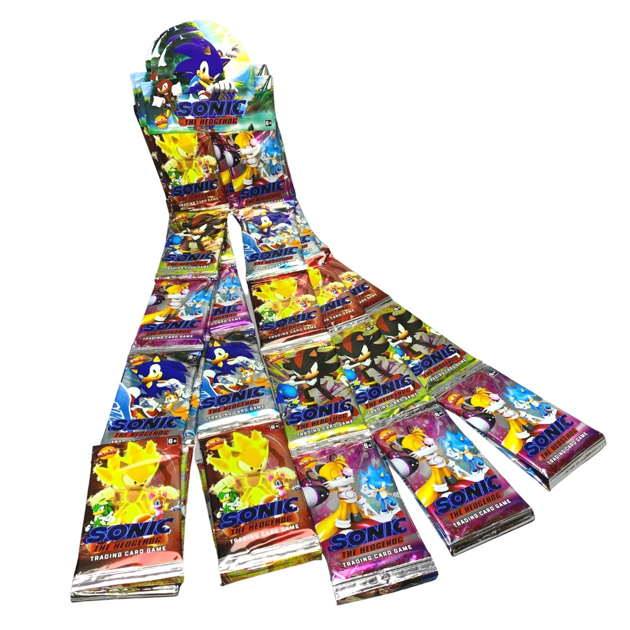 Dây Pack Thẻ nhân vật Sonic - 1 túi có 3 dây - 1 dây có 12 pack - 1 pack có 5 thẻ - K30-T2-S1