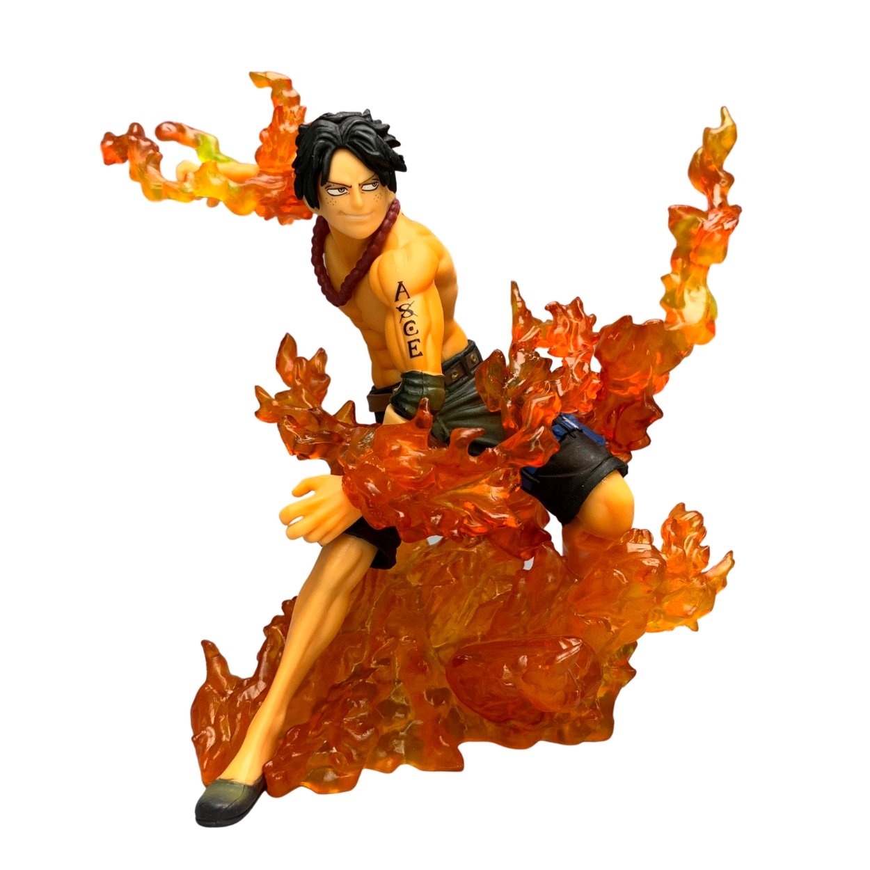 Mô Hình OnePiece Ace Chiến đấu trong bộ 2 Luffy vs Ace - Cao 14cm - nặng 130Gram , Figure OnePiece - no box - K25-T2-S7