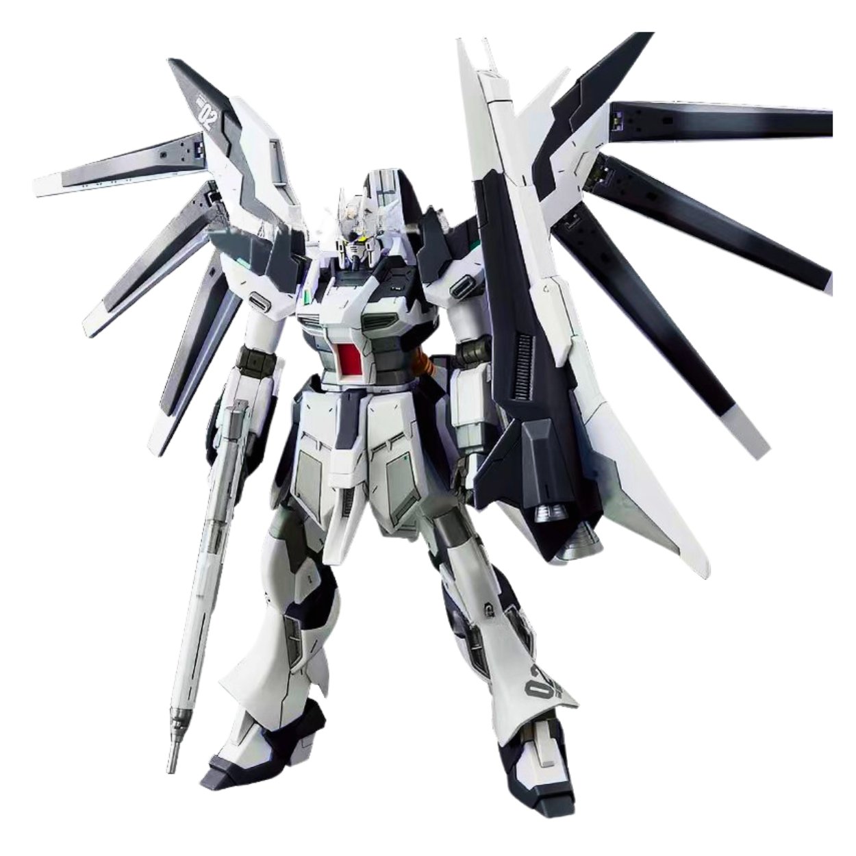 Mô hình Gundam XG Gundam RX -93 FIGHTER Đen - cao 18cm - nặng 150gram - SKU : XF-02B - K26-T4-S11
