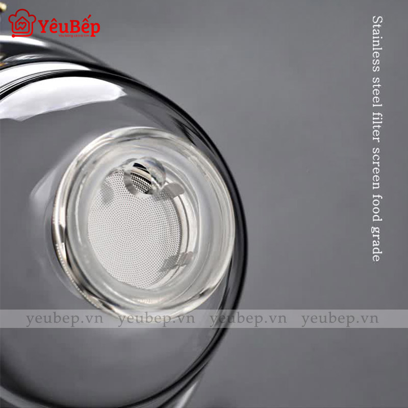 Bình Trà Thủy Tinh Thông Minh Với Thiết Kế Đẹp Lạ