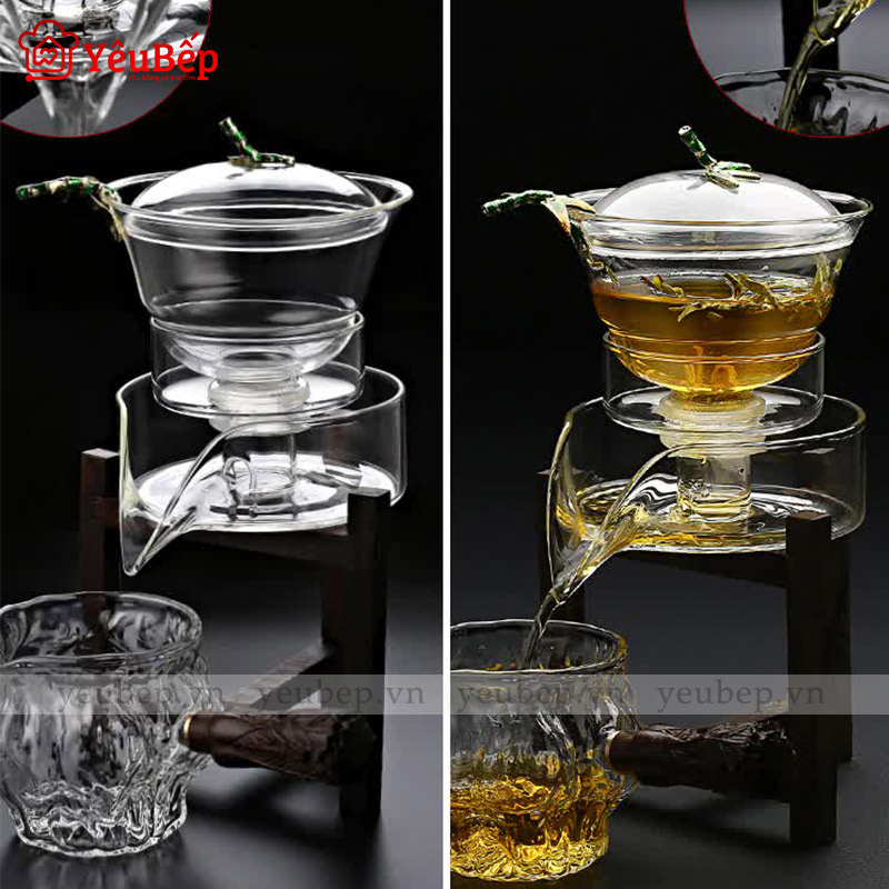 Bình Trà Thủy Tinh Thông Minh Với Thiết Kế Đẹp Lạ