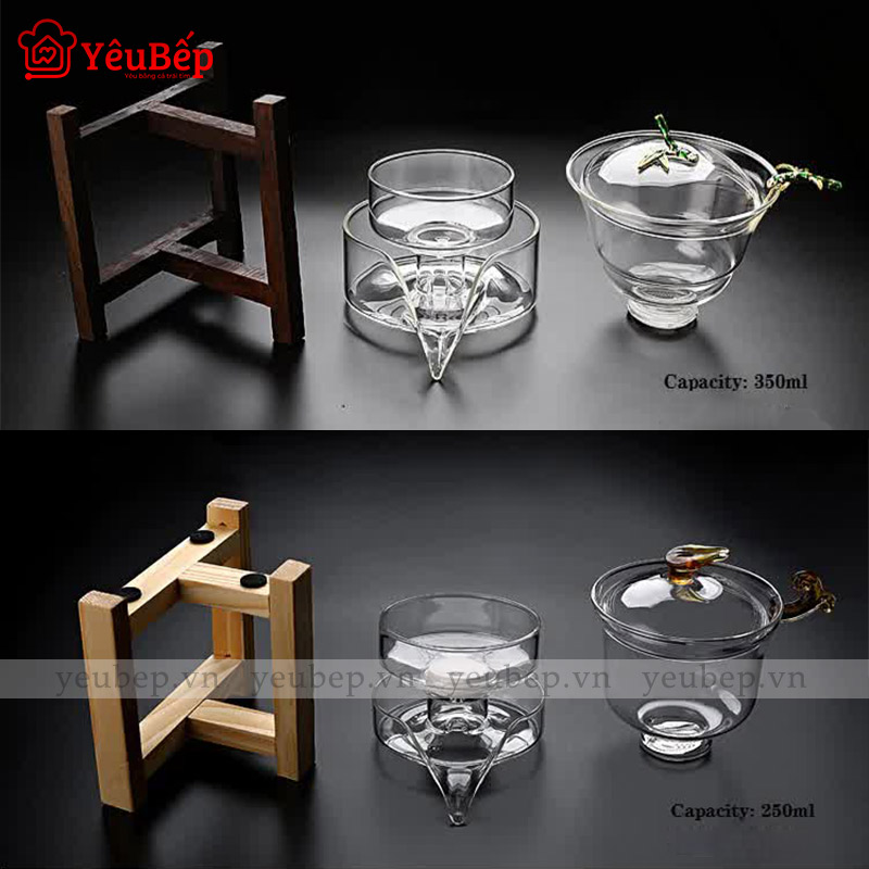 Bình Trà Thủy Tinh Thông Minh Với Thiết Kế Đẹp Lạ