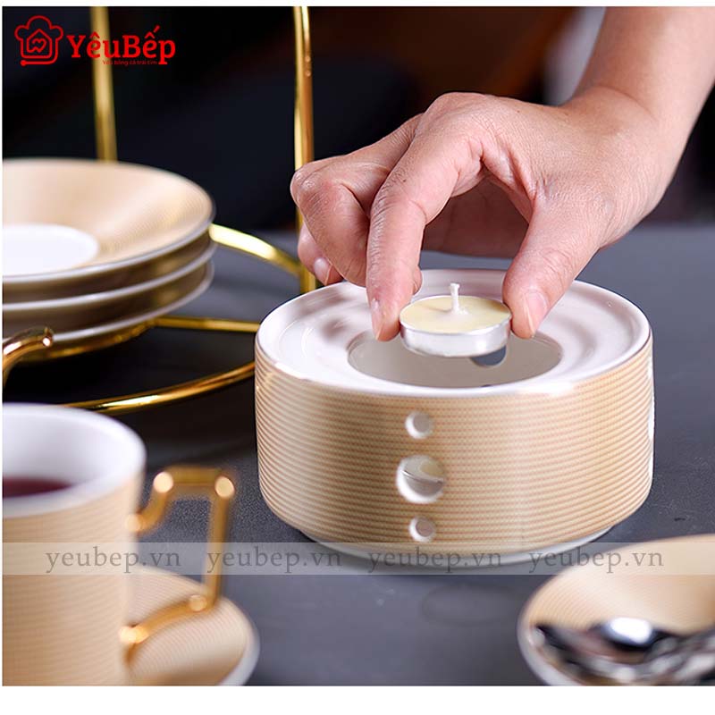 Bộ ấm trà chiều phong cách Anh Quốc