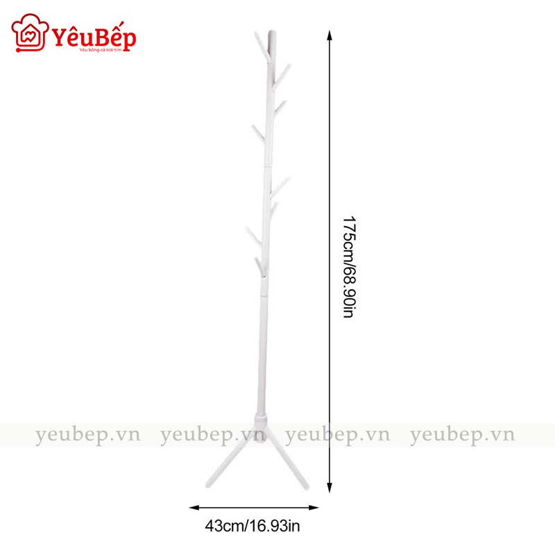 Cây Treo Quần Áo Bằng Gỗ