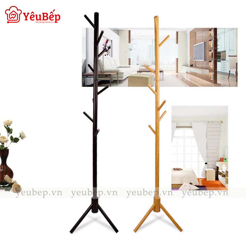 Cây Treo Quần Áo Bằng Gỗ