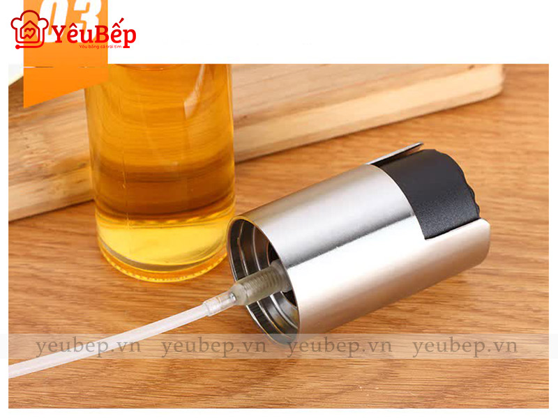Chai Đựng Dầu Ăn Bằng Thủy Tinh Dạng Xịt Tiện Lợi