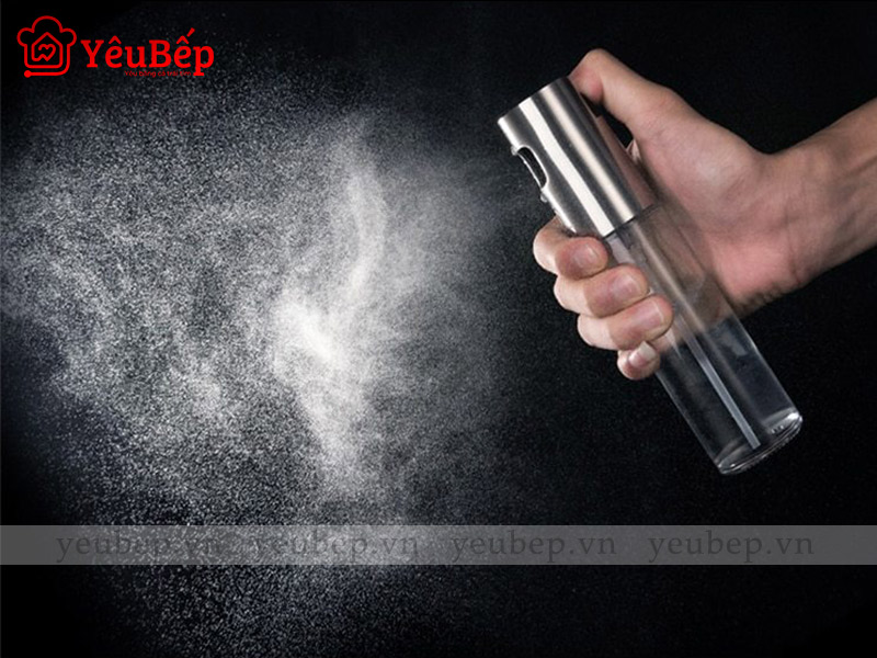 Chai Đựng Dầu Ăn Bằng Thủy Tinh Dạng Xịt Tiện Lợi