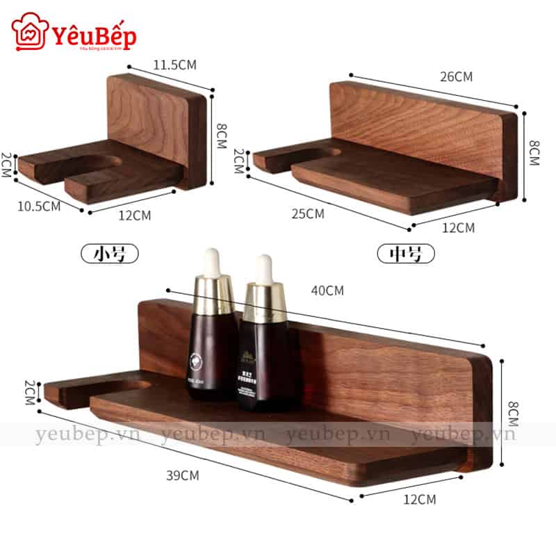 Giá Đỡ Máy Sấy Tóc Bằng Gỗ Sang Trọng