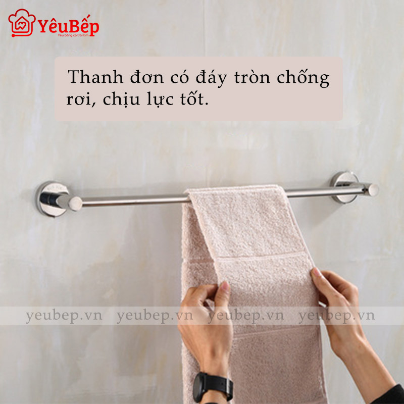 Giá Treo Khăn Nhà Tắm Bằng Inox 304 Cao Cấp