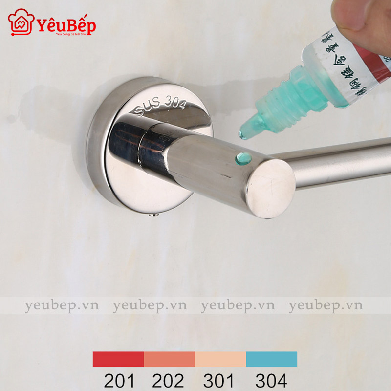 Giá Treo Khăn Nhà Tắm Bằng Inox 304 Cao Cấp