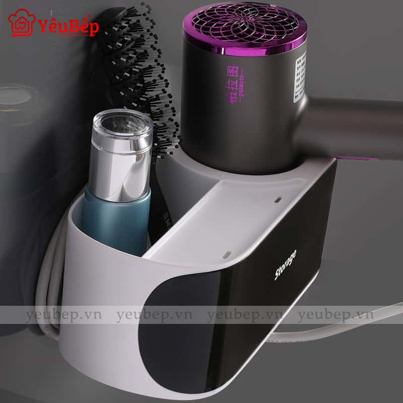 Giá Treo Máy Sấy Tóc Dán Tường Storage